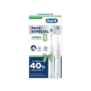 Oral-B Pro 1 Escova Elétrica x 2 Unidades