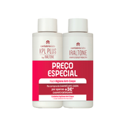 KPL Plus Champô 200ml + Iraltone Champô Fortificante 200ml