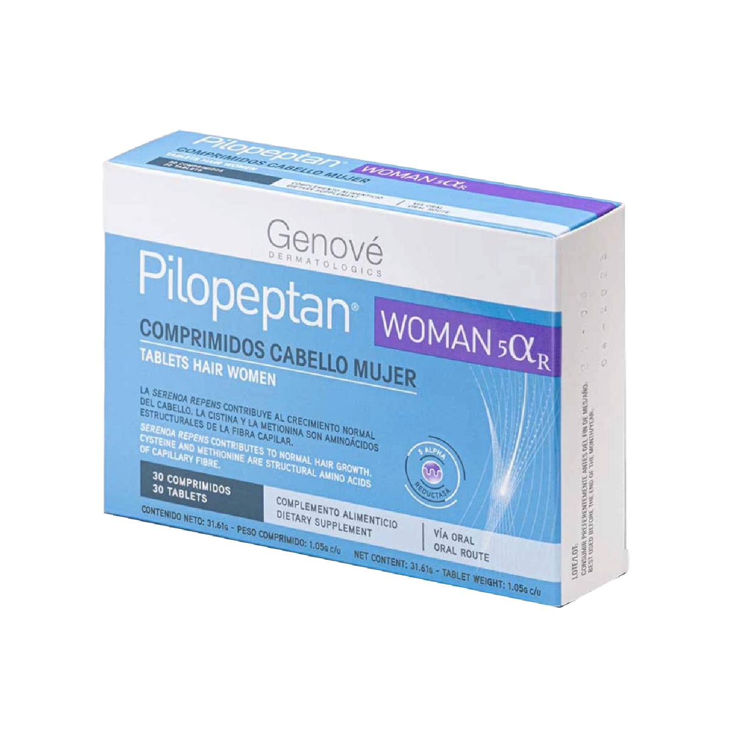 Pilopeptan Mujer 5aR 30 Comprimidos