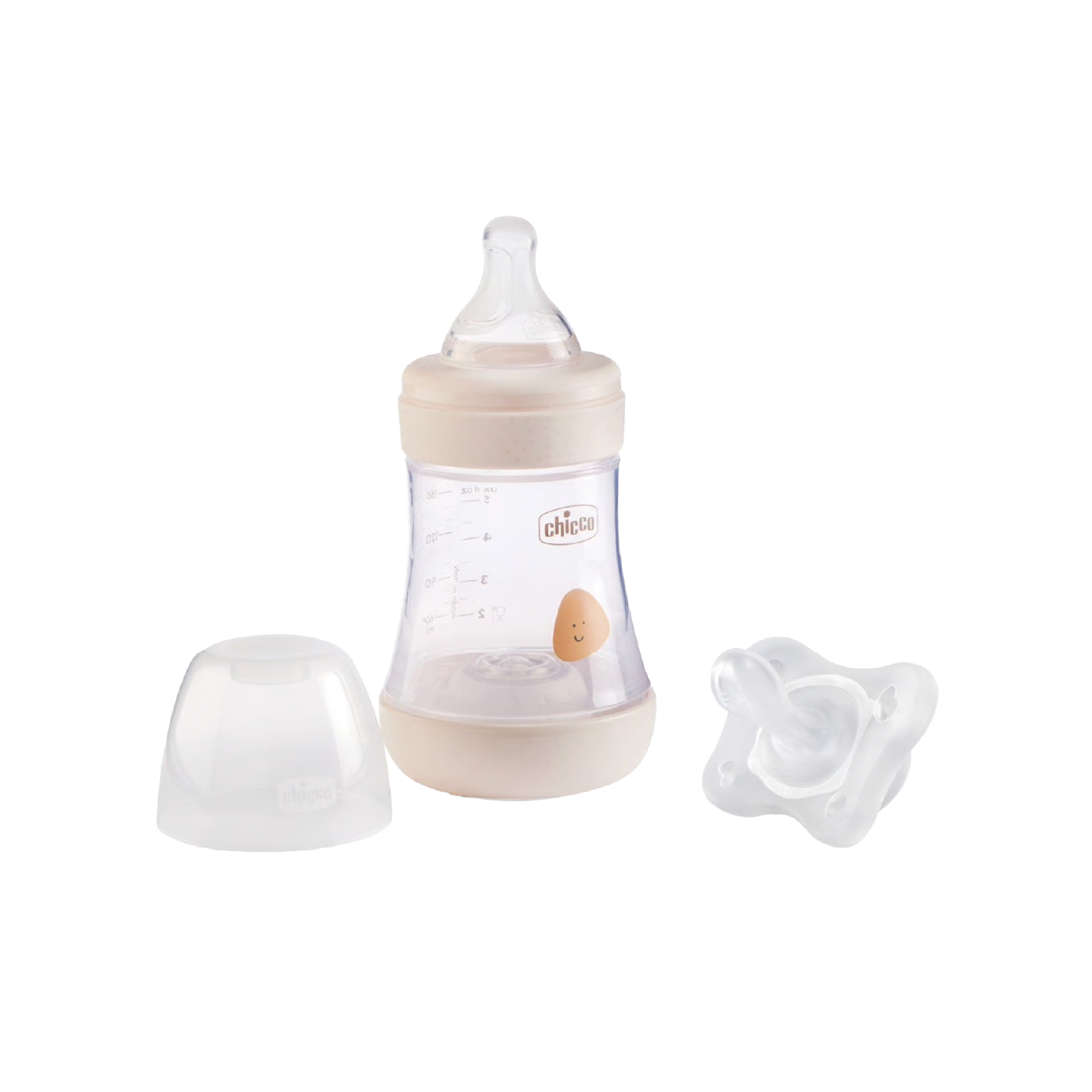 Chicco Perfect 5 Biberão 150ml + Chupeta MiniSoft