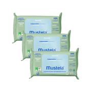 Mustela Toalhetes de Limpeza Lyocell 60 Toalhitas x 3 Unidades