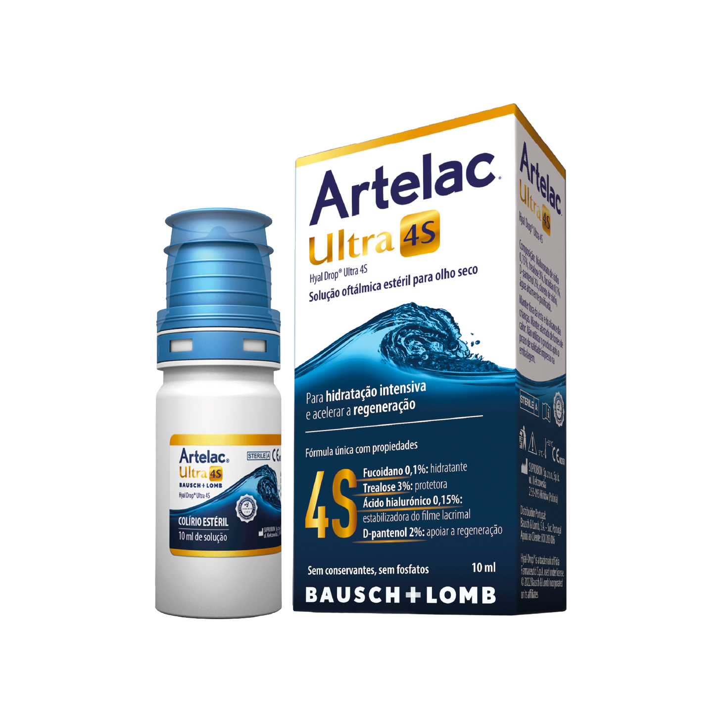 Artelac Ultra 4S Colírio Olho Seco 10ml
