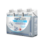 Solución de rehidratación oral Nancare Hydrate 200 ml x 3 unidades
