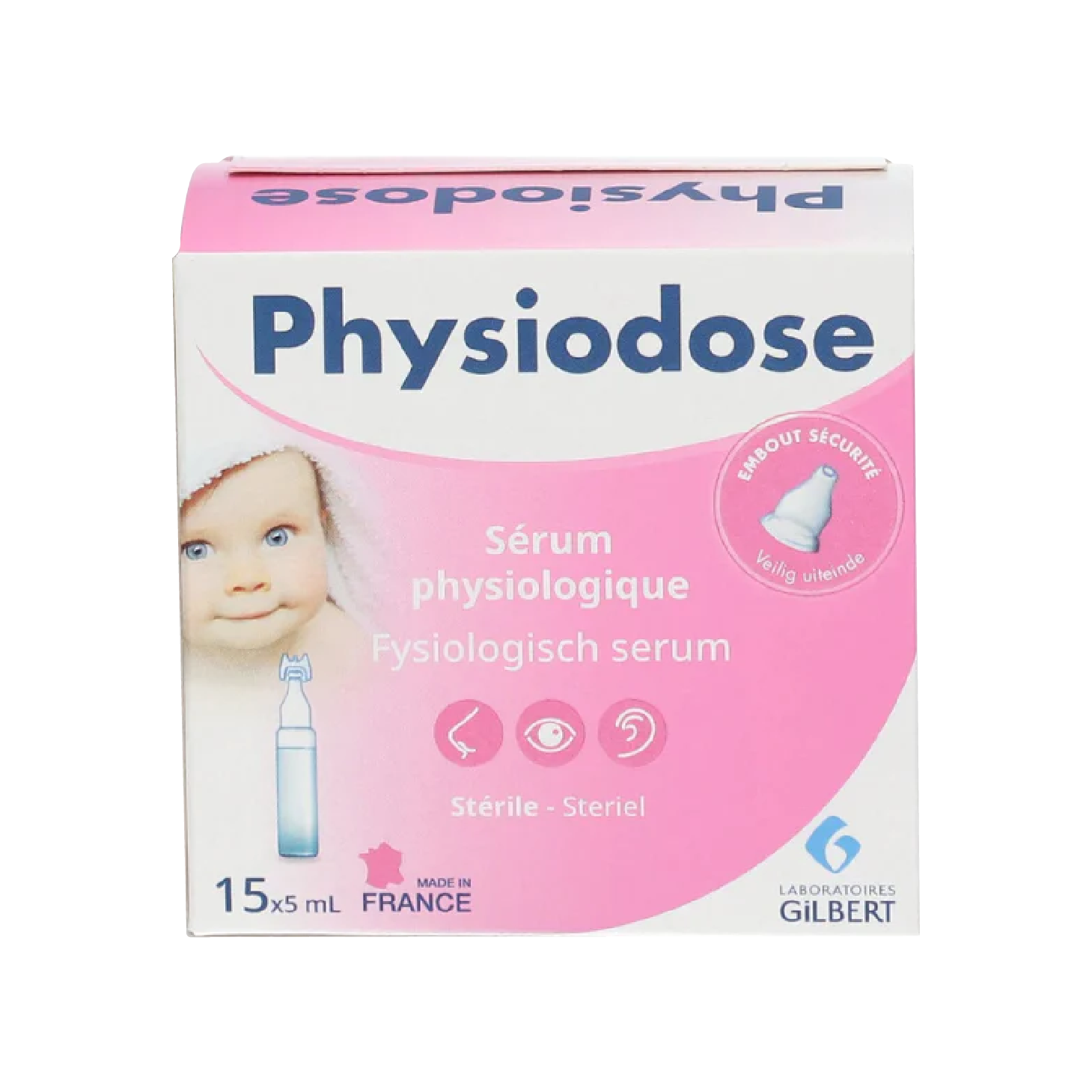 Physiodose Soro Fisiológico 5ml x 15 Unidades