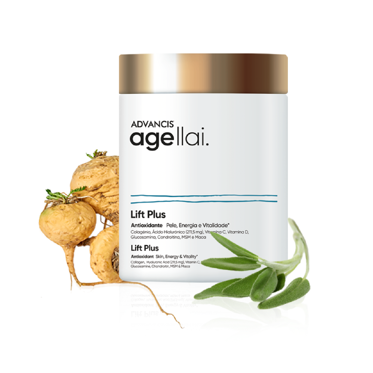 Polvo Advancis Agellai Lift Plus 300 g