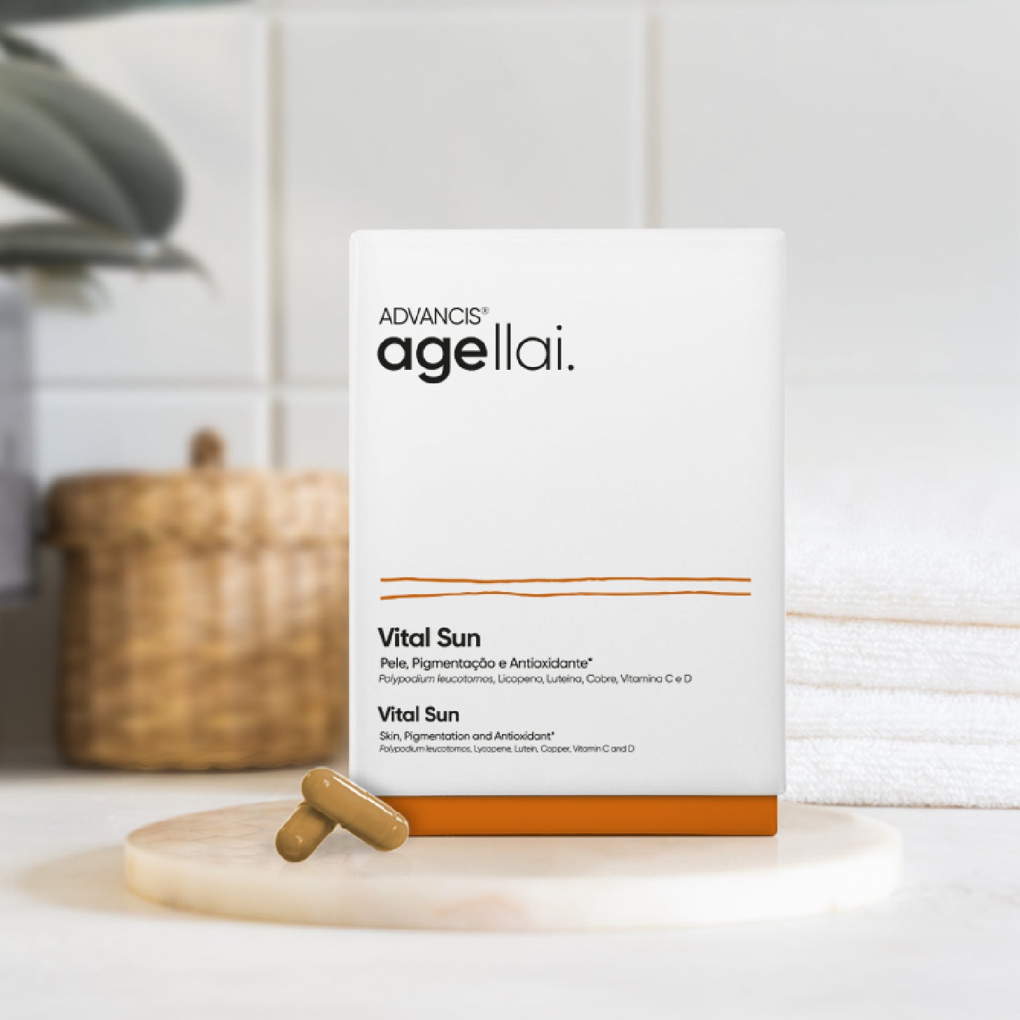 Advancis Agellai Vital Sun 30 cápsulas