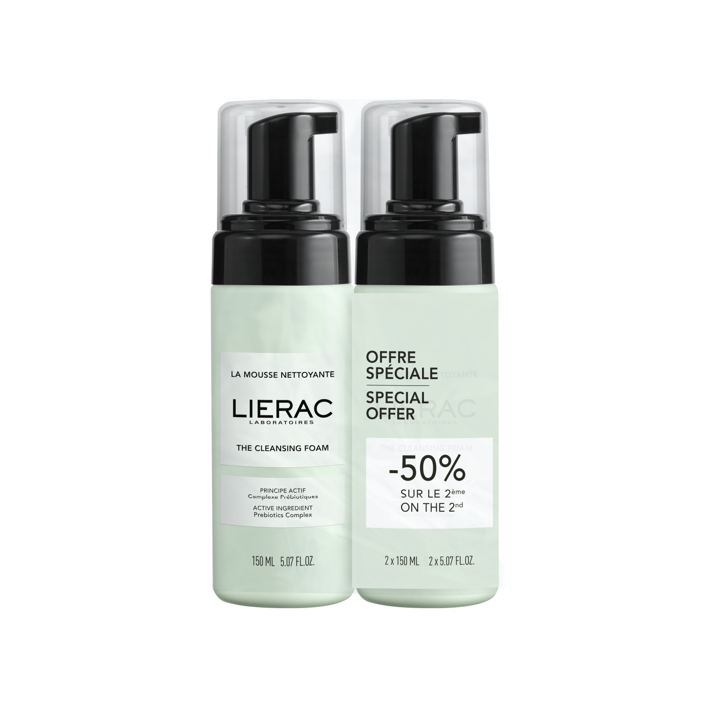 Lierac Espuma de Limpeza 150ml x 2 Unidades