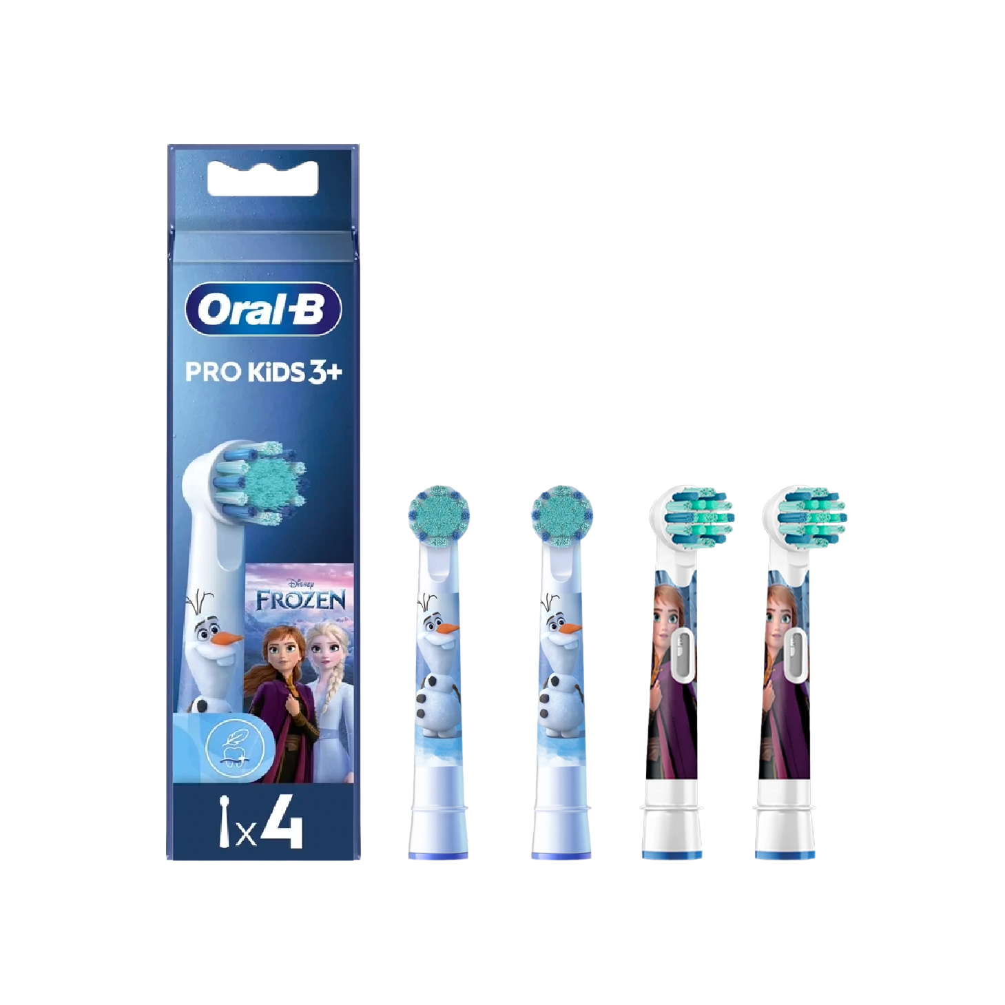Oral-B Kids Frozen Recarga Escova Elétrica x 4 Unidades