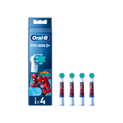 Oral-B Kids Spiderman Recarga Escova Elétrica x 4 Unidades