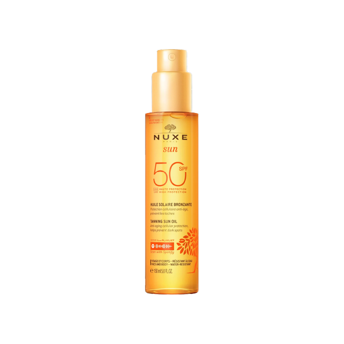 Nuxe Sun Óleo Bronzeador SPF50 150ml