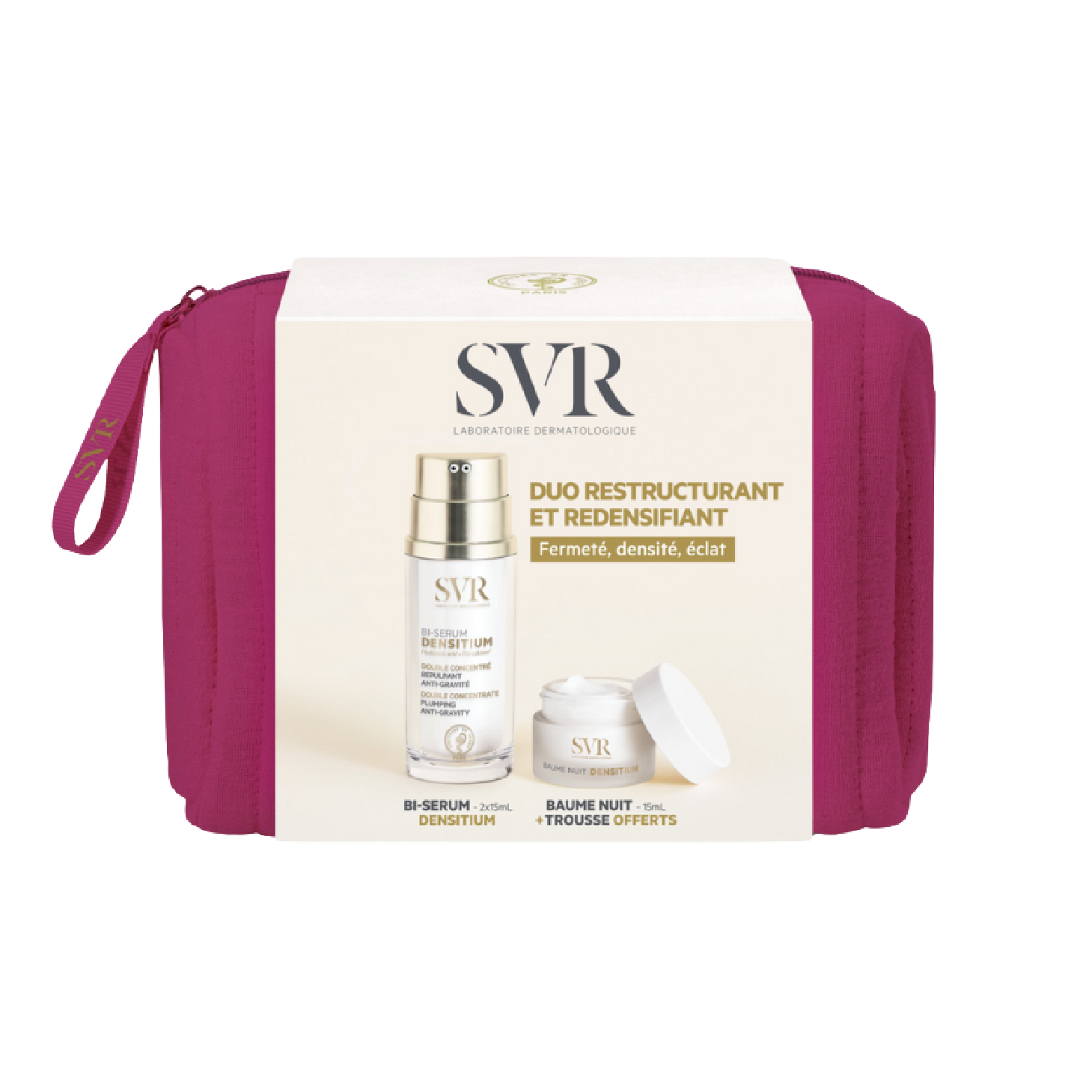 Set de regalo SVR Densitium Bi-Serum 30 ml + Baume Nuit 15 ml