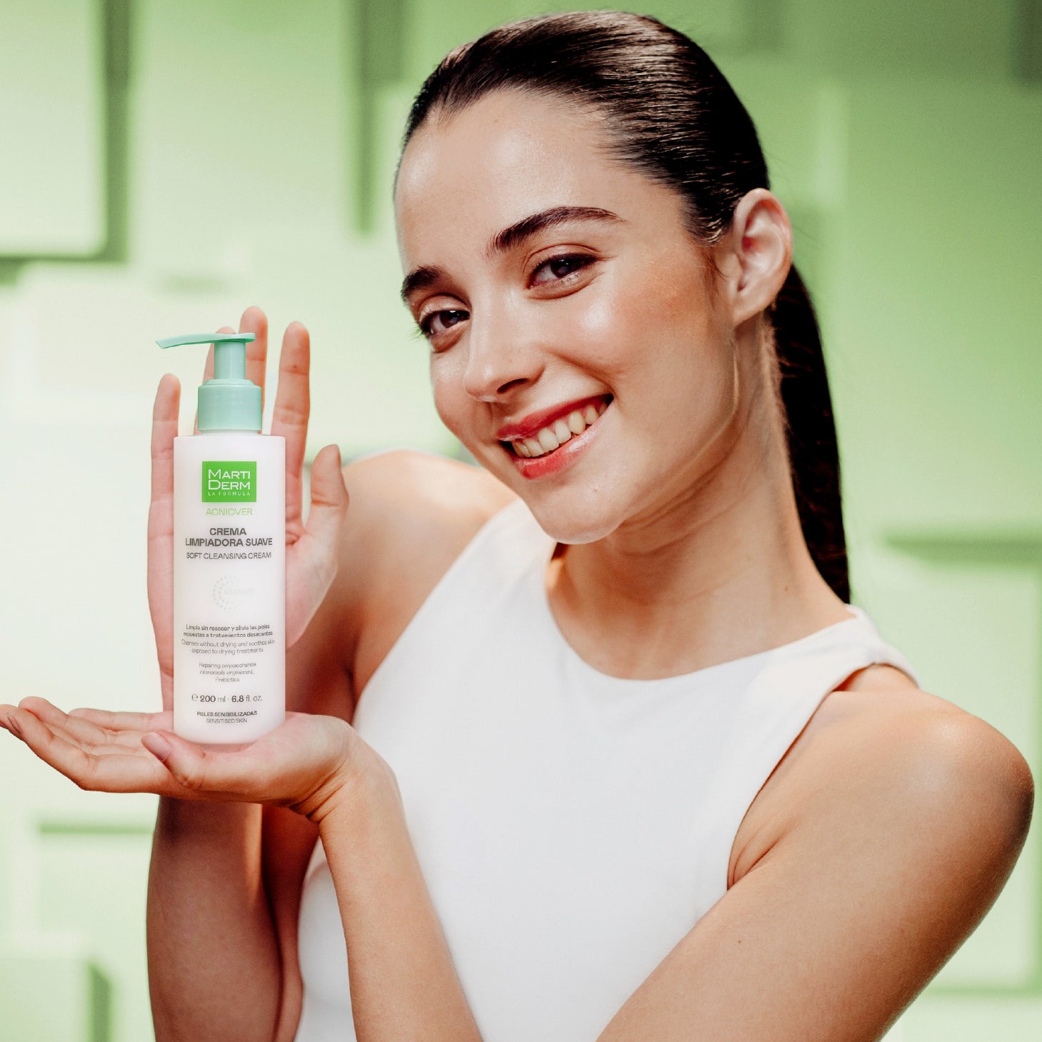 Martiderm Acniover Restore Creme de Limpeza Suave 200ml