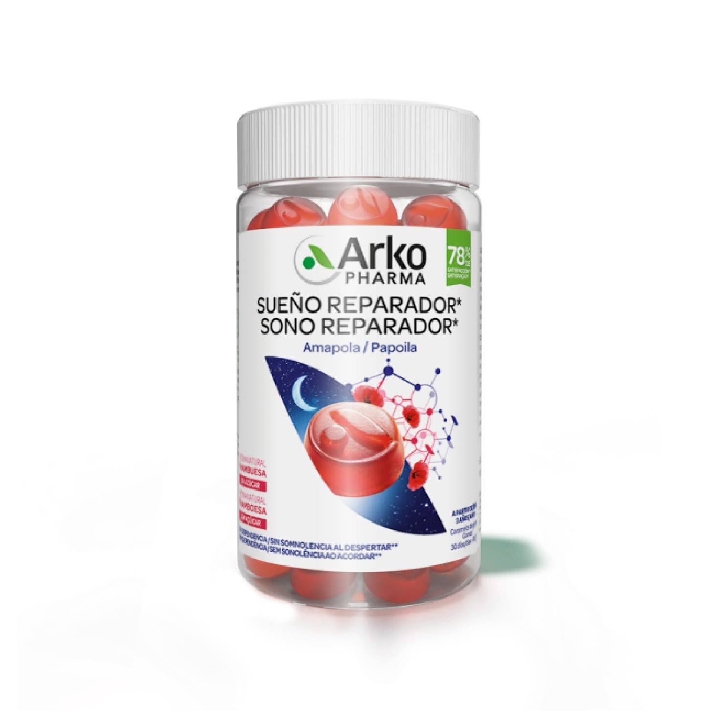 Arkogummies Sueño reparador 60 gomitas