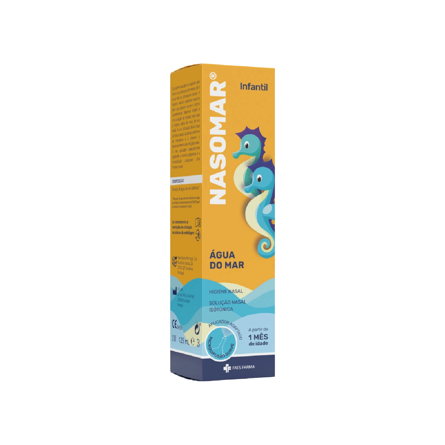 Nasomar Infantil Spray Nasal Solução Isotónica 125ml