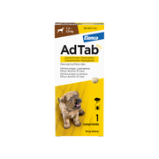 AdTab Cão 1,3-2,5kg 56mg x 1 Comprimido