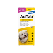 AdTab Perro &gt;2,5-5,5 kg 112 mg x 1 comprimido