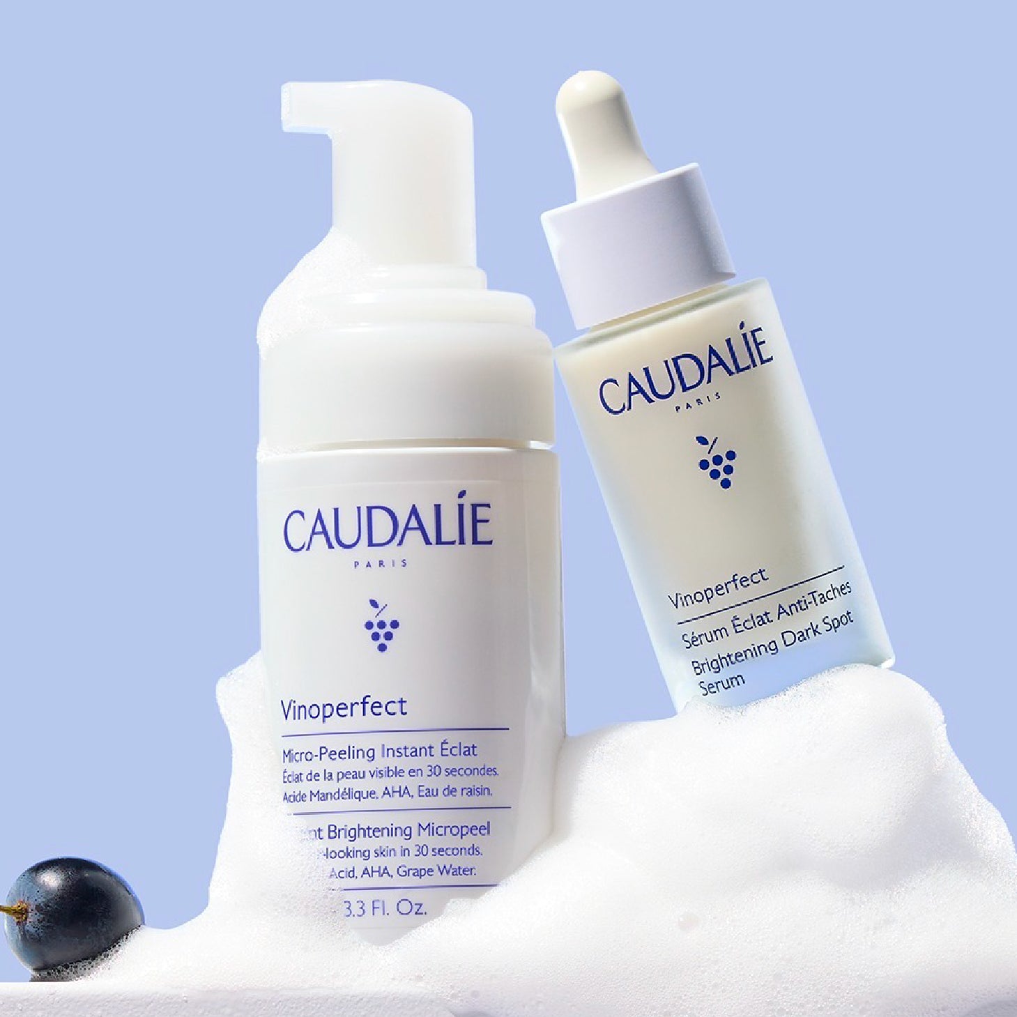 Caudalie Vinoperfect Espuma Micro-Peeling Luminosidade 100ml