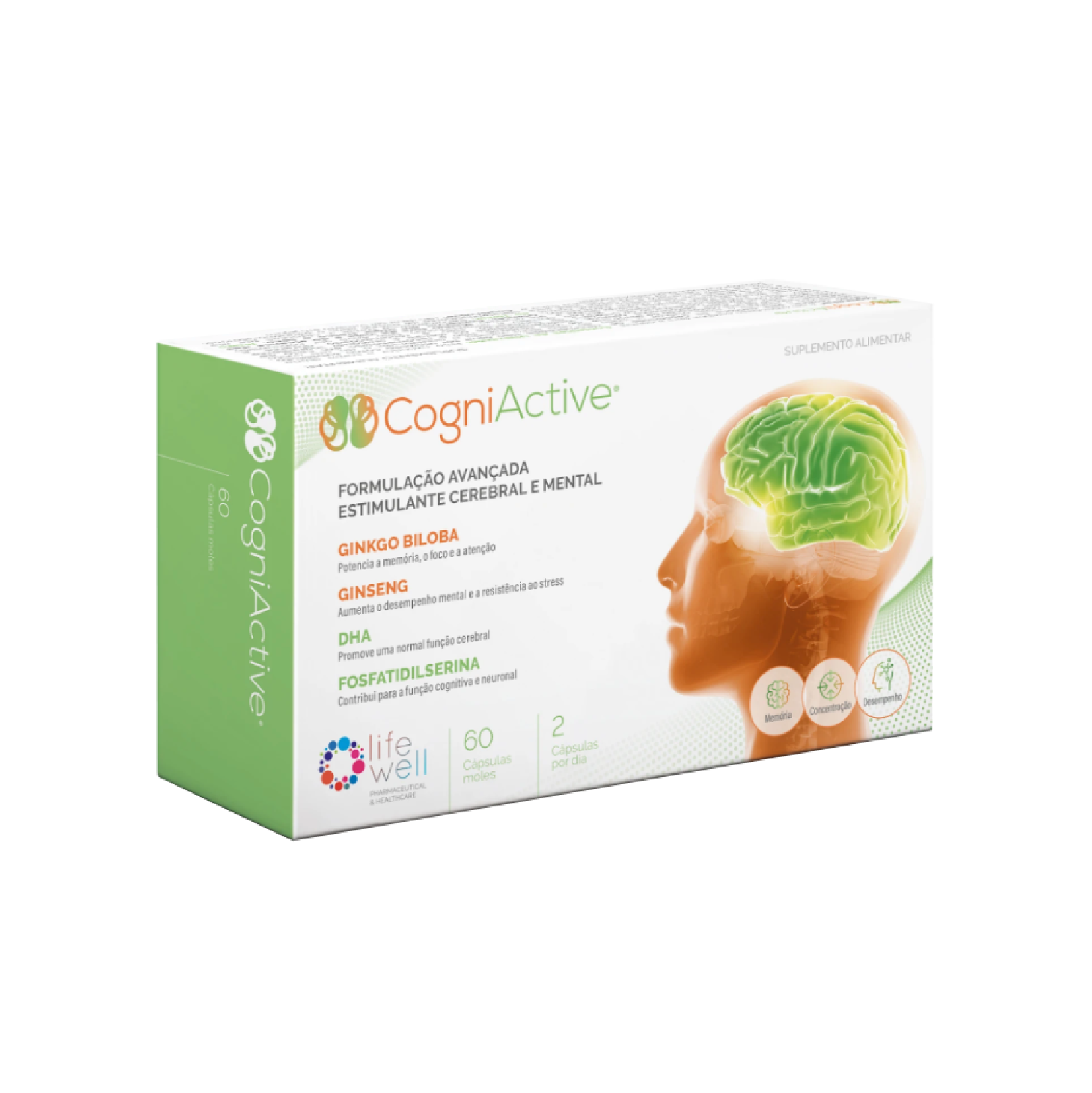 CogniActive 60 Cápsulas Moles