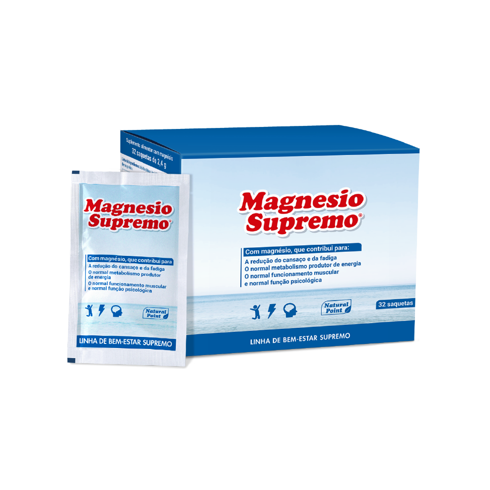 Polvo de magnesio supremo 32 sobres