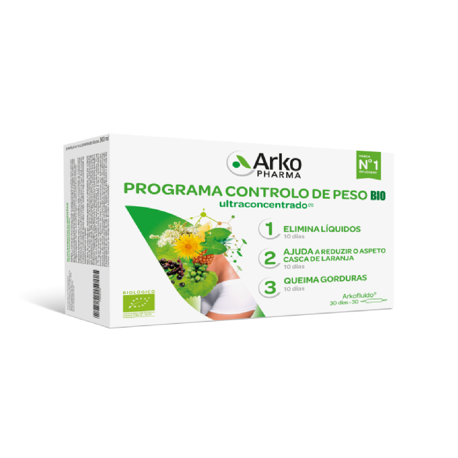 Arkofluido Programa Control de Peso Bio 30 Ampolas