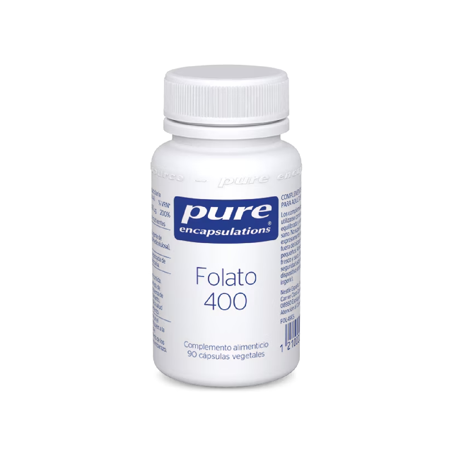 Pure Encapsulations Folato 400 90 Cápsulas