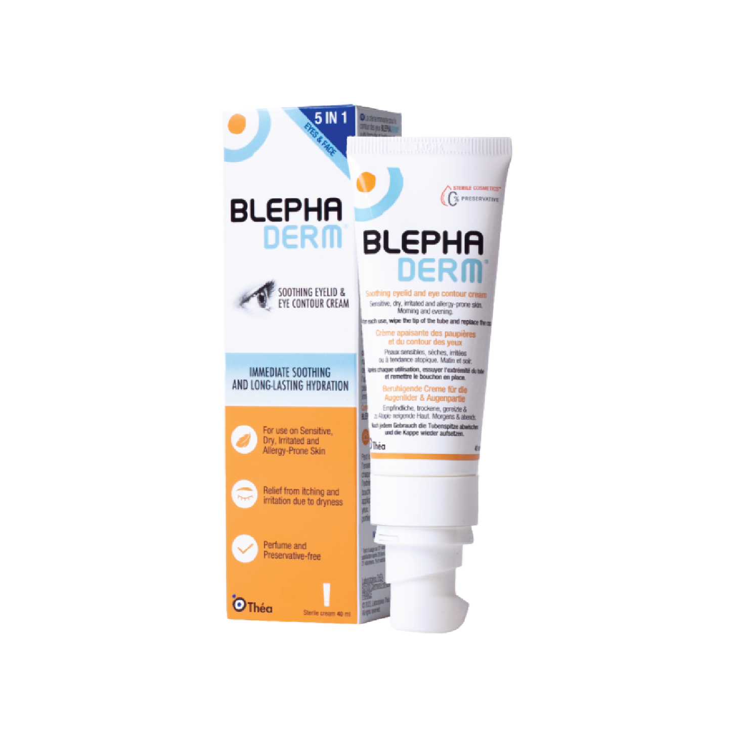 Blephaderm Creme Calmante Contorno de Olhos 40ml