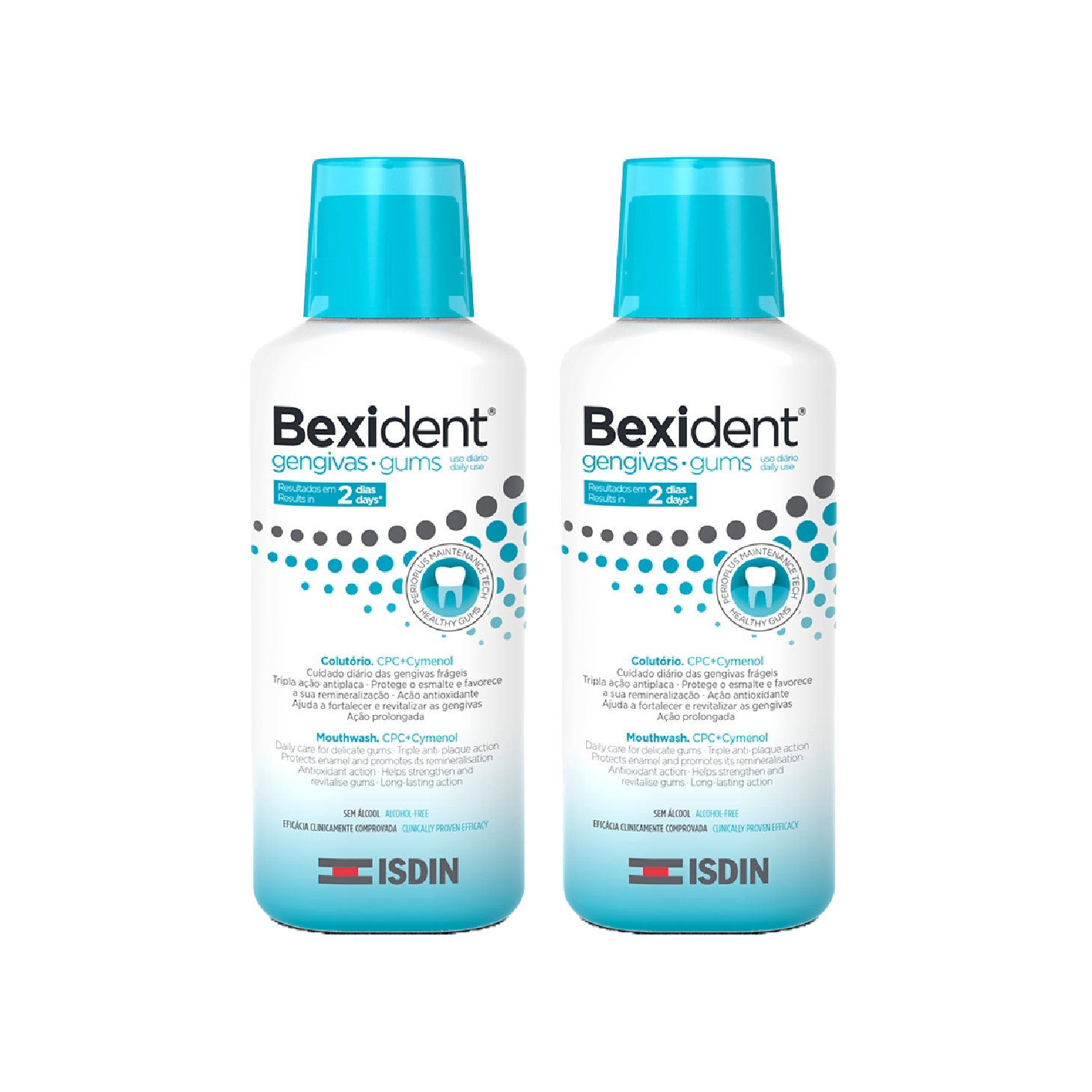 Isdin Bexident Gengivas Uso Diário Colutório 250 ml x 2 Unidades
