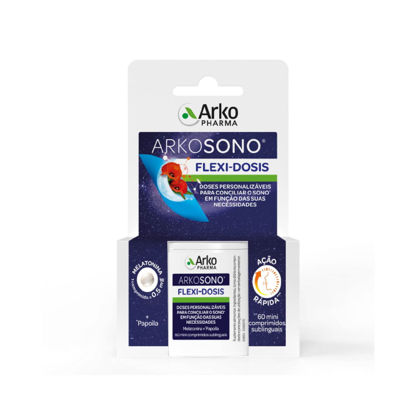 Arkosono Flexi-Dosis 60 Comprimidos Sublinguais