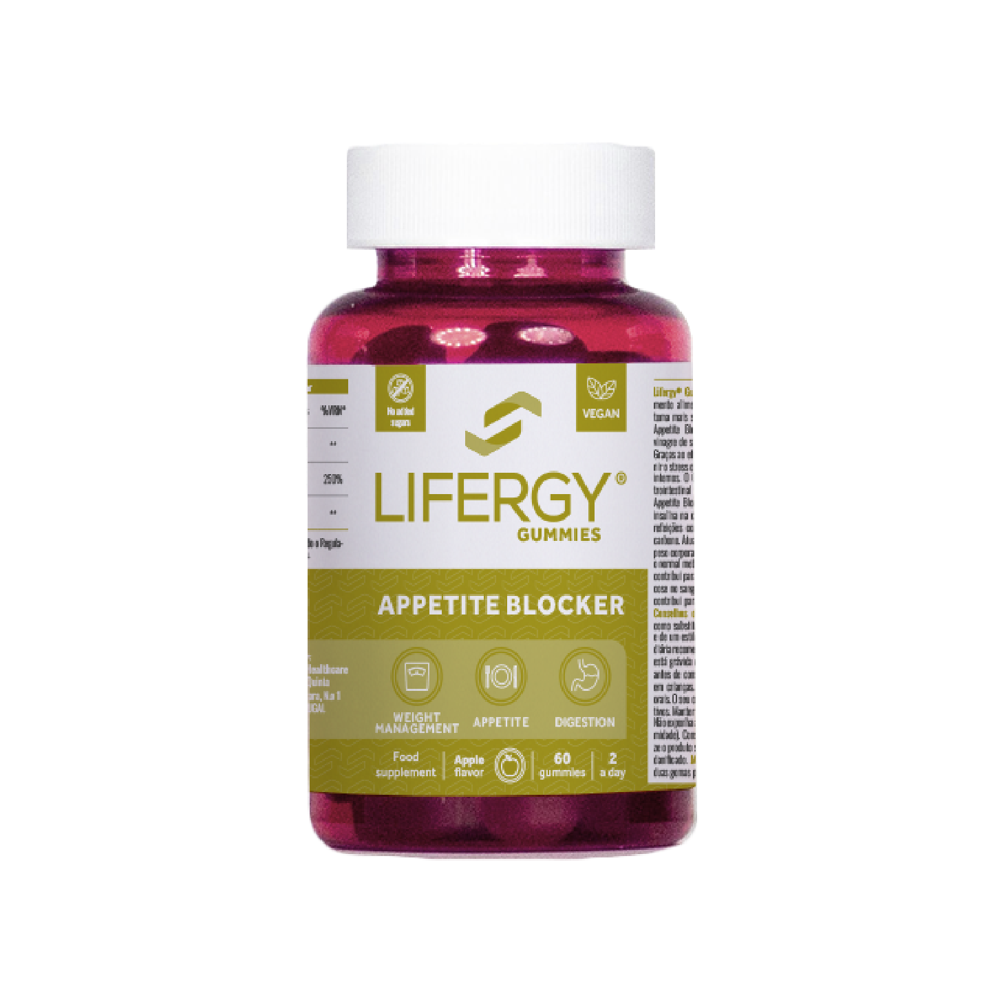 Lifergy Gummies Appetite Blocker 60 Gomas