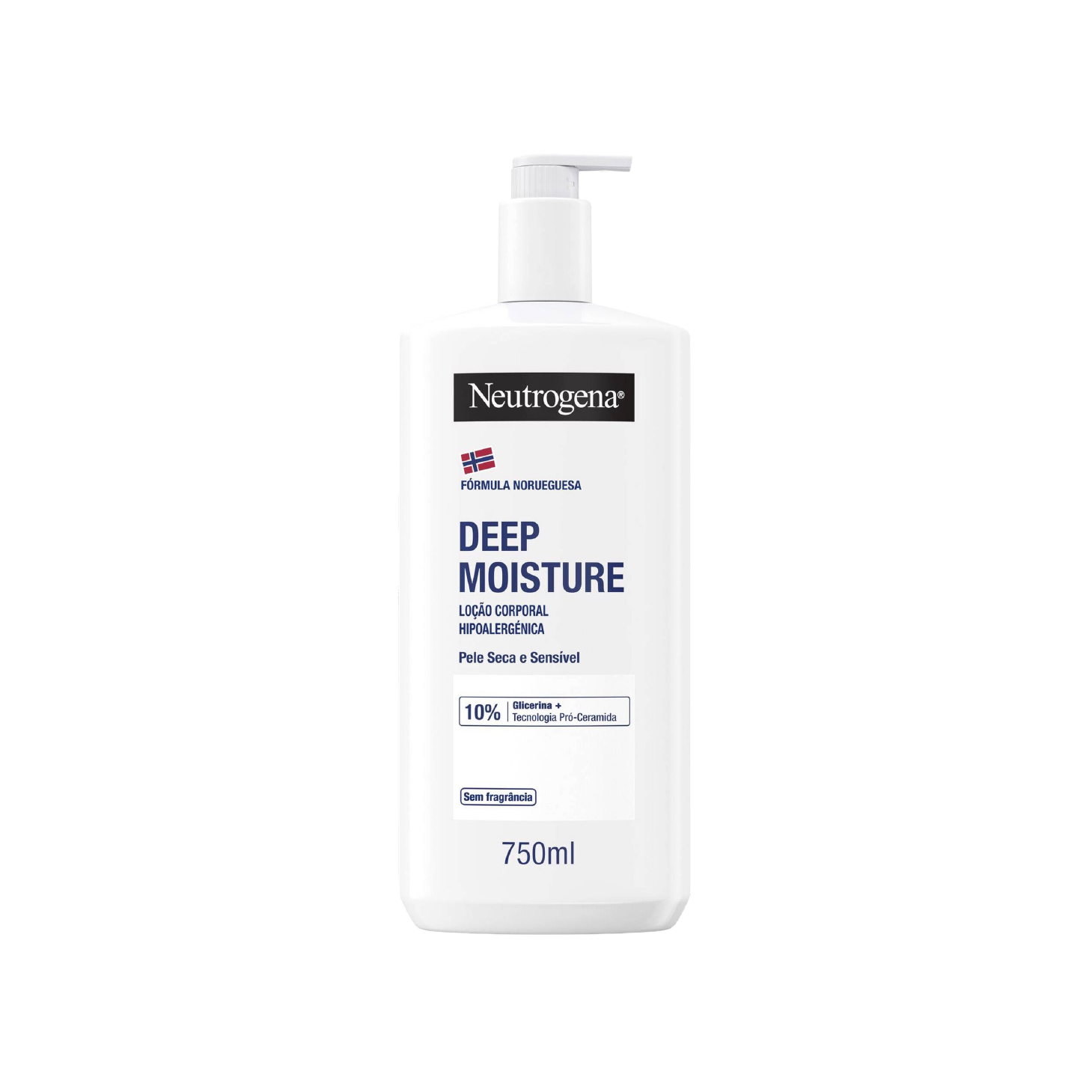 Neutrogena Hidratação Profunda Loção Hipoalergénica 750ml