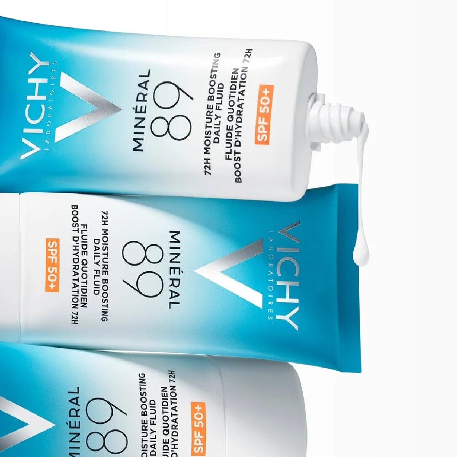 Vichy Minéral 89 Fluído Hidratante Facial 72h SPF50+ 50ml