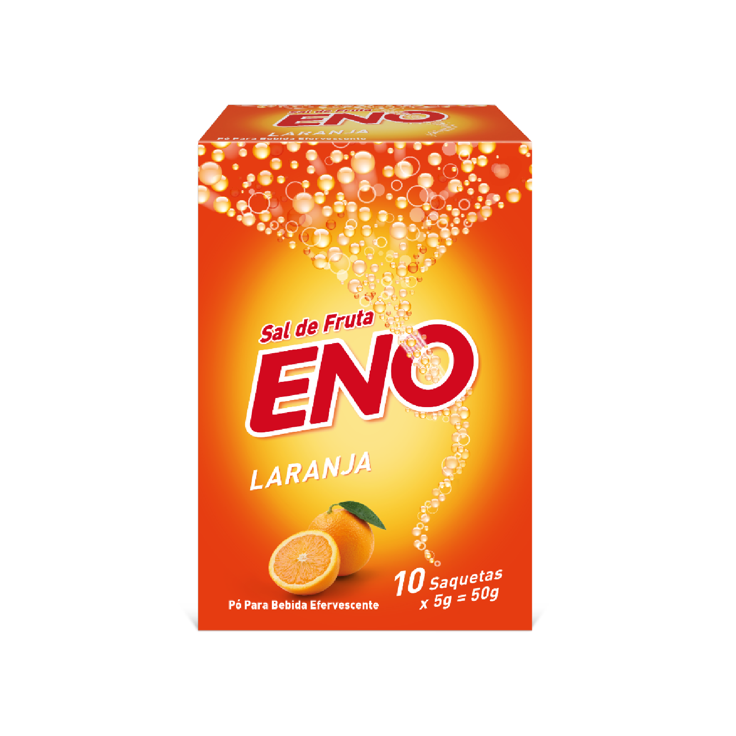 Eno Laranja Pó 5g x 10 Saquetas