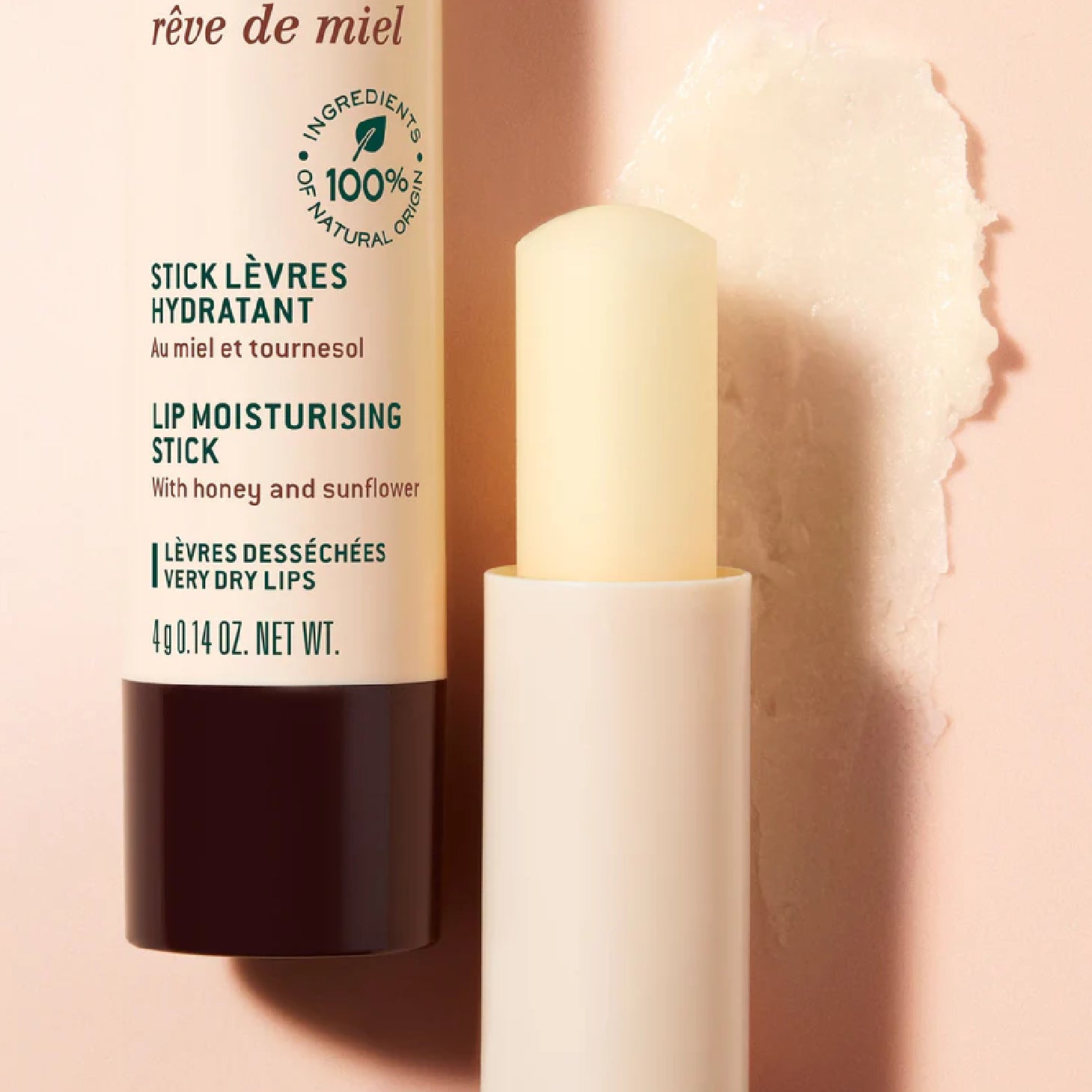 Nuxe Rêve De Miel Creme de Mãos 30ml + Stick Labial