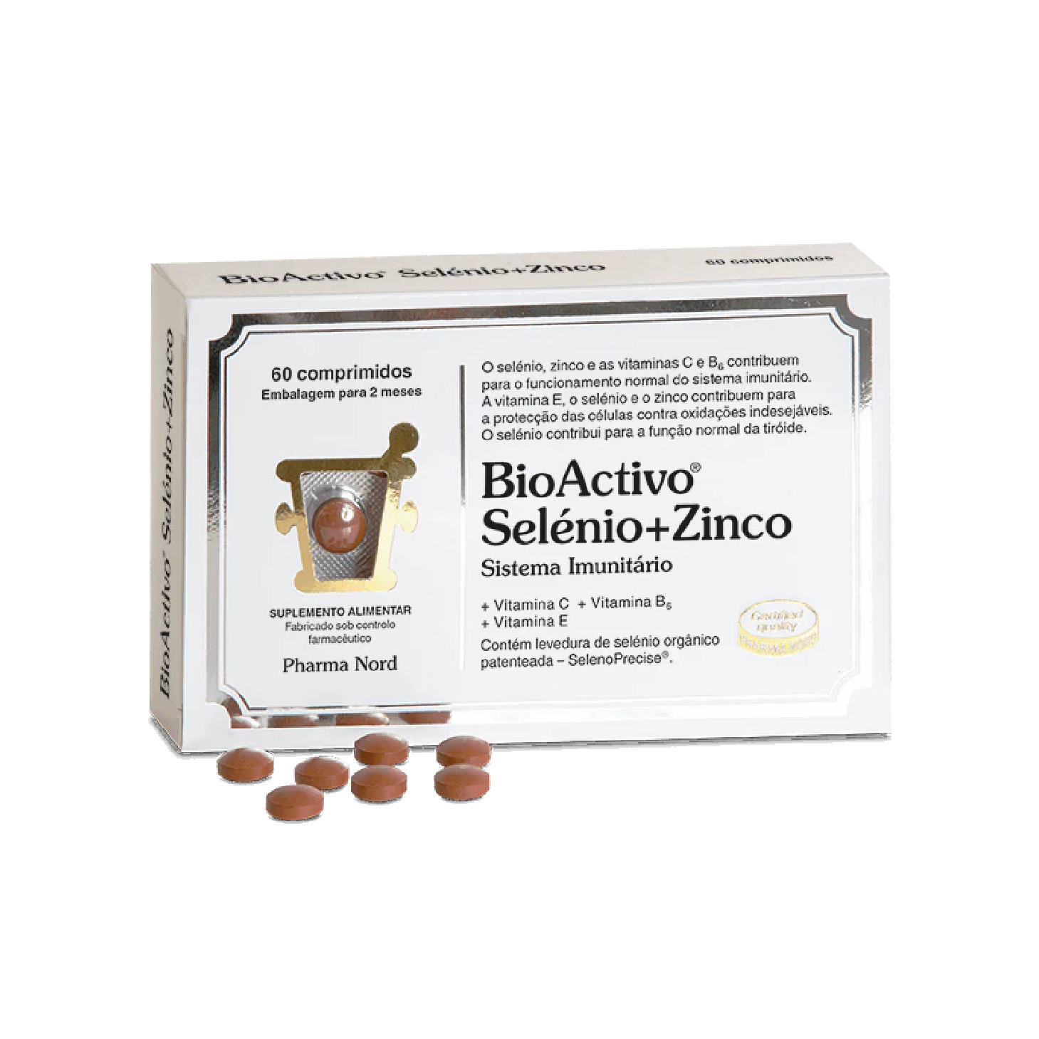 Bioactivo Selenio + Zinc 60 Comprimidos