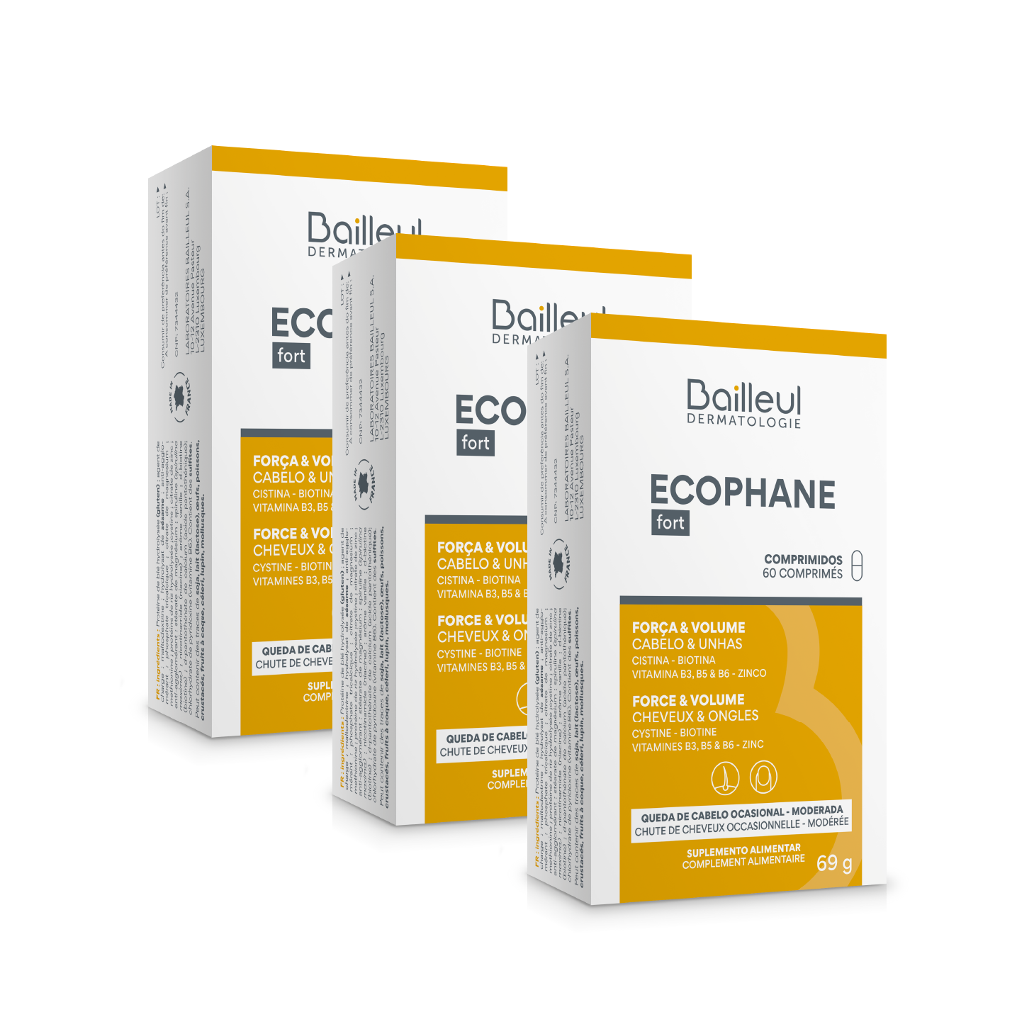 Ecophane 60 Comprimidos x 3 Unidades