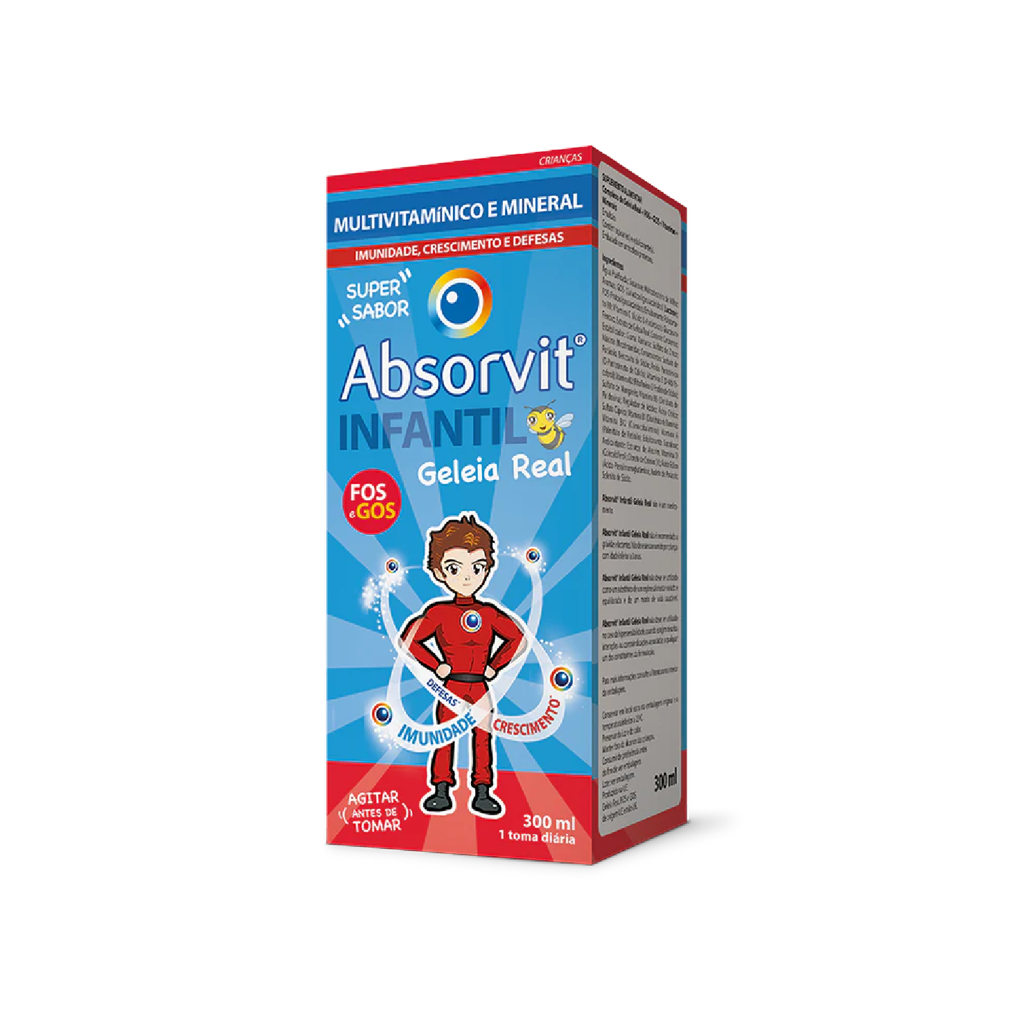 Absorvit Infantil Geleia Real Emulsão 300ml