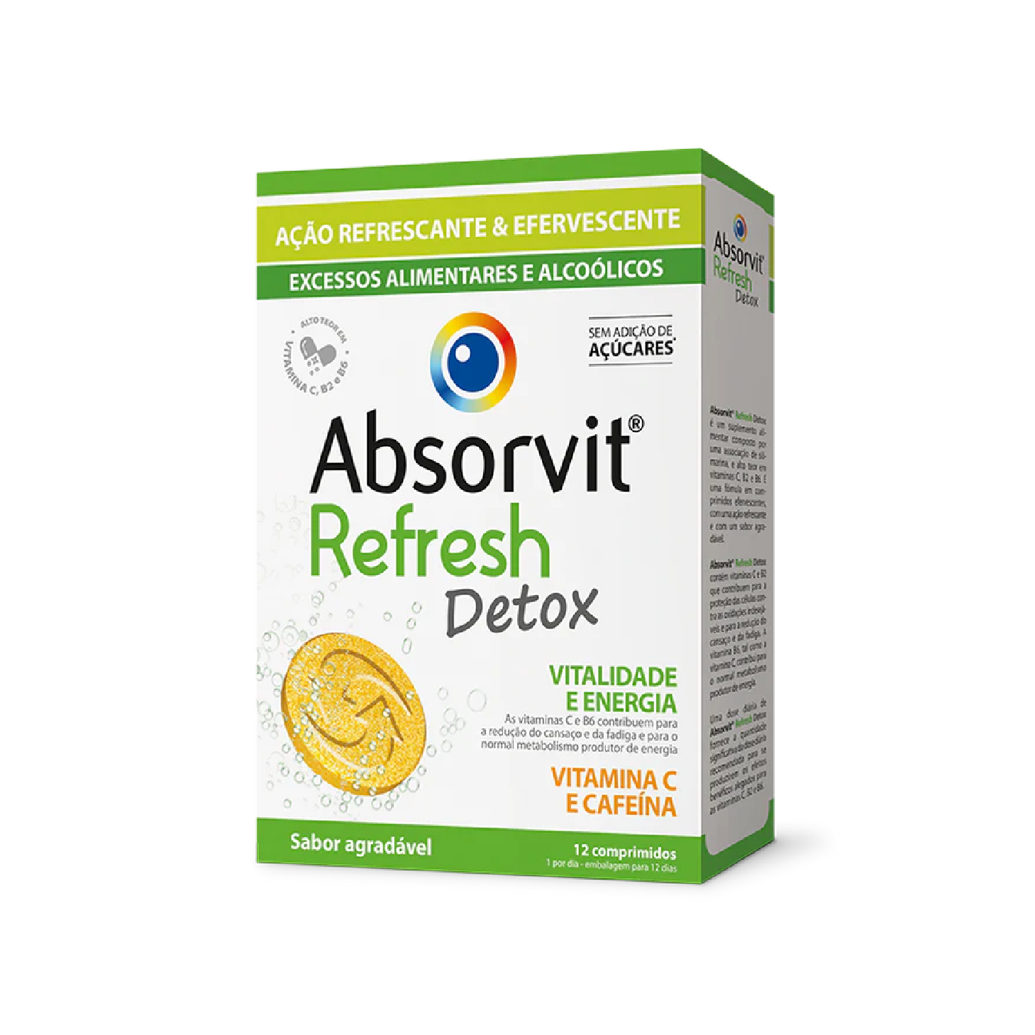Absorvit Refresh 12 Comprimidos Efervescentes