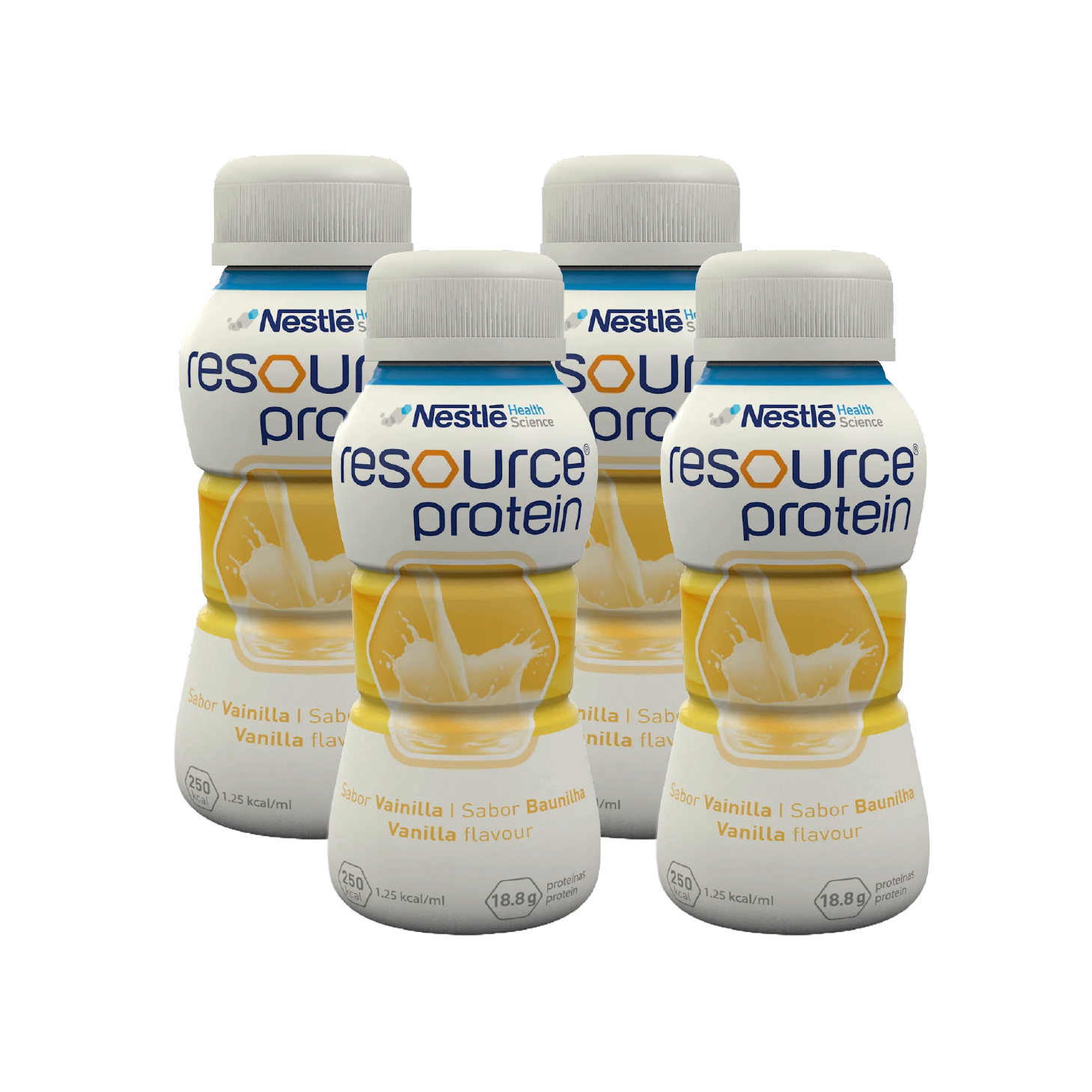 Resource Protein Baunilha 200ml x 4 Unidades