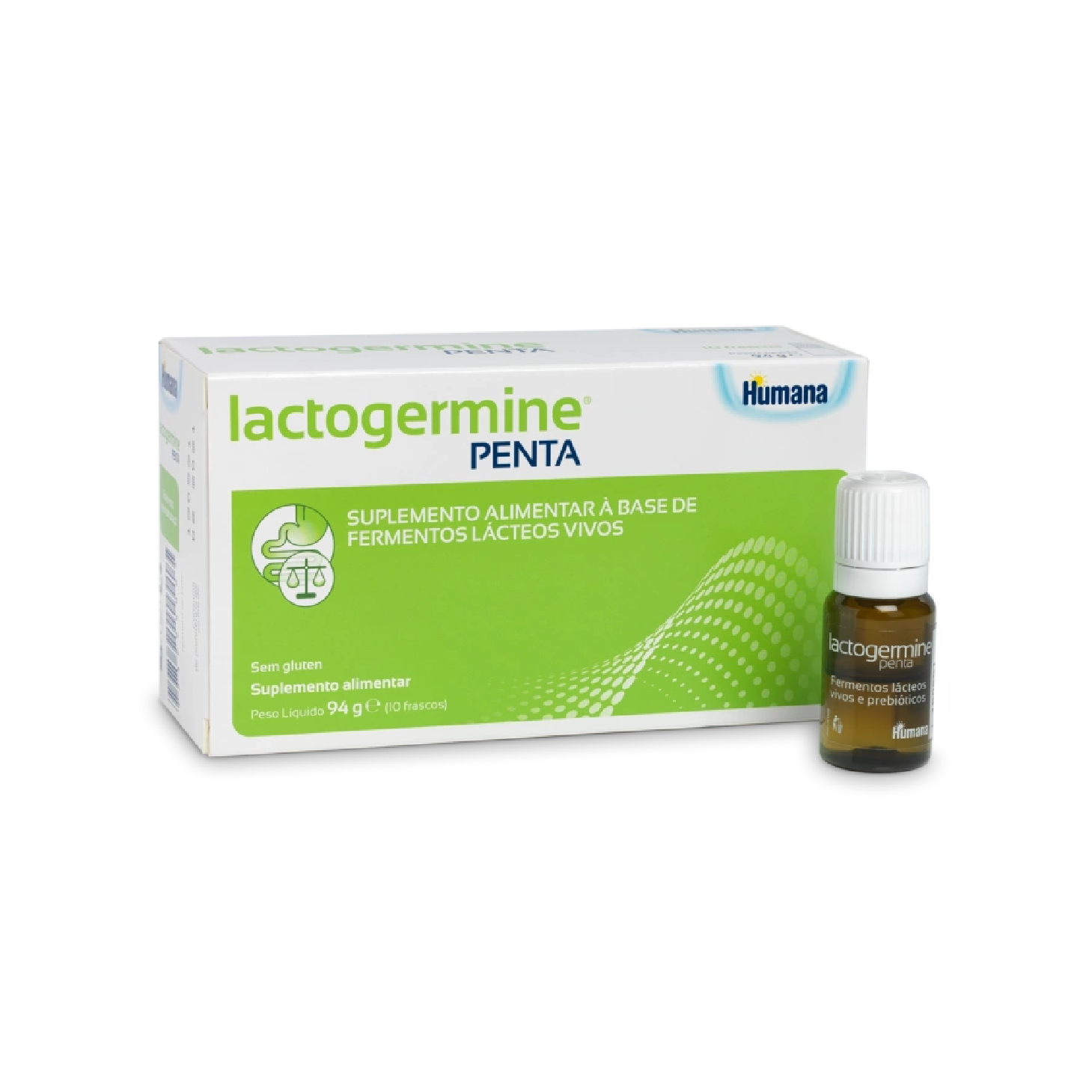 Lactogermine Penta Solução Oral 10 Frascos