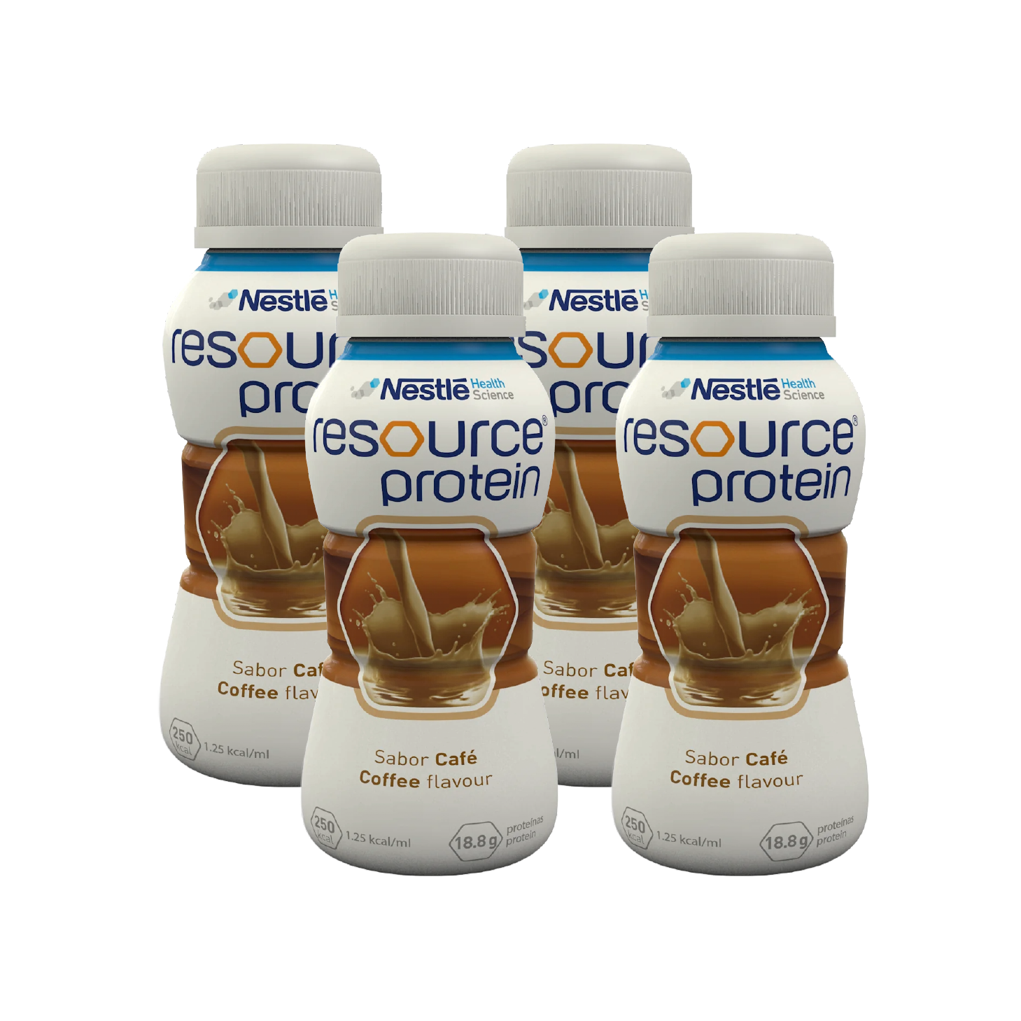 Café proteico Resource 200 ml x 4 unidades