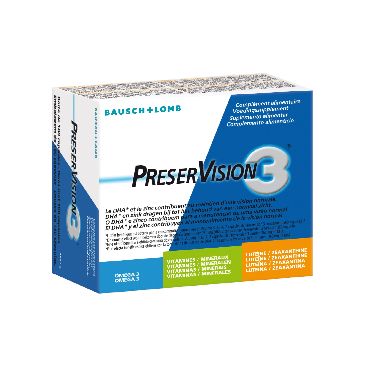 Preservision 3 180 Cápsulas