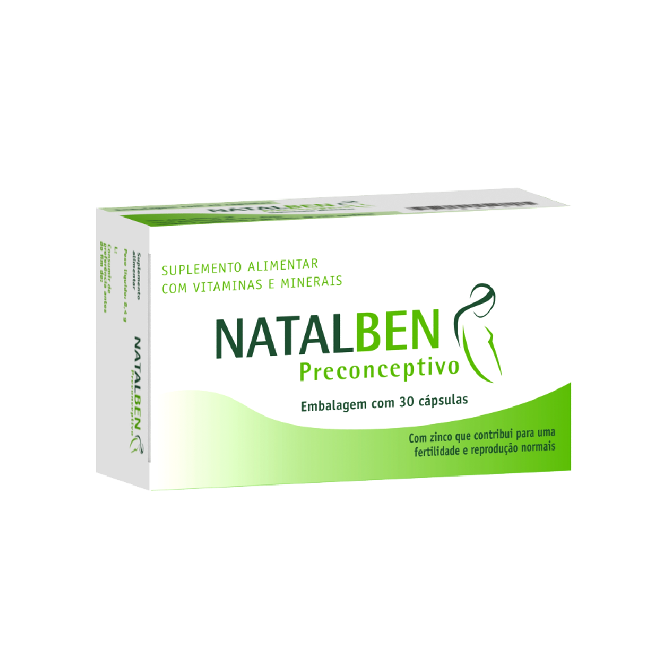 Natalben Preconceptivo 30 Cápsulas