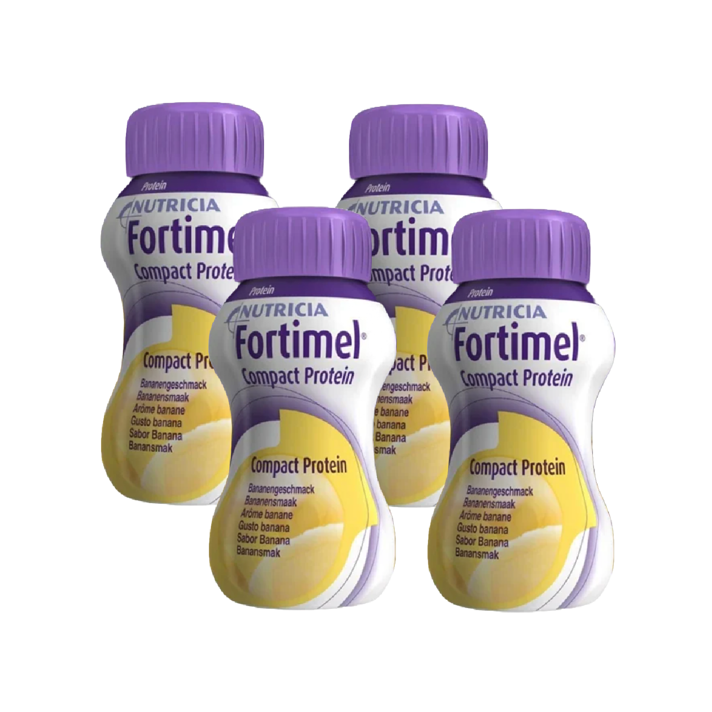 Fortimel Compact Protein Banana 125ml x 4 Unidades