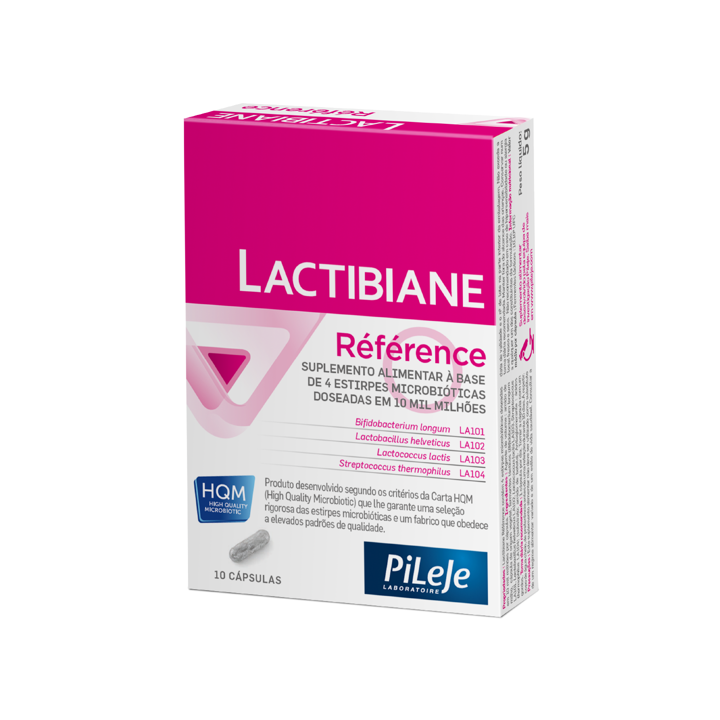 Pileje Lactibiane Référence O 10 Cápsulas