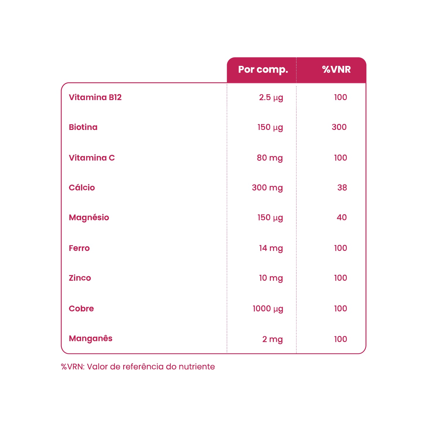 Viterra Mulher 30 Comprimidos
