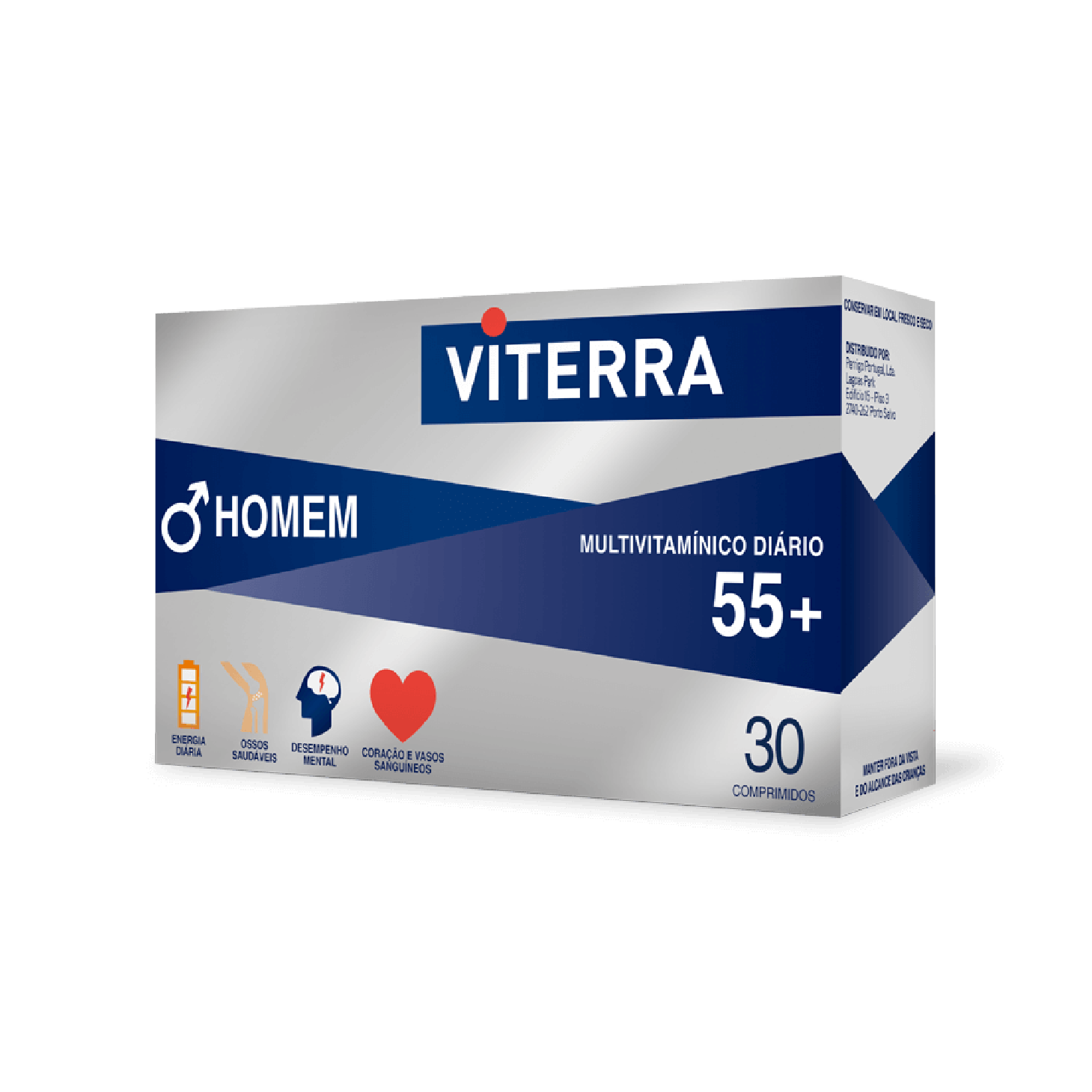Viterra Platinum 55+ Homem 30 Comprimidos