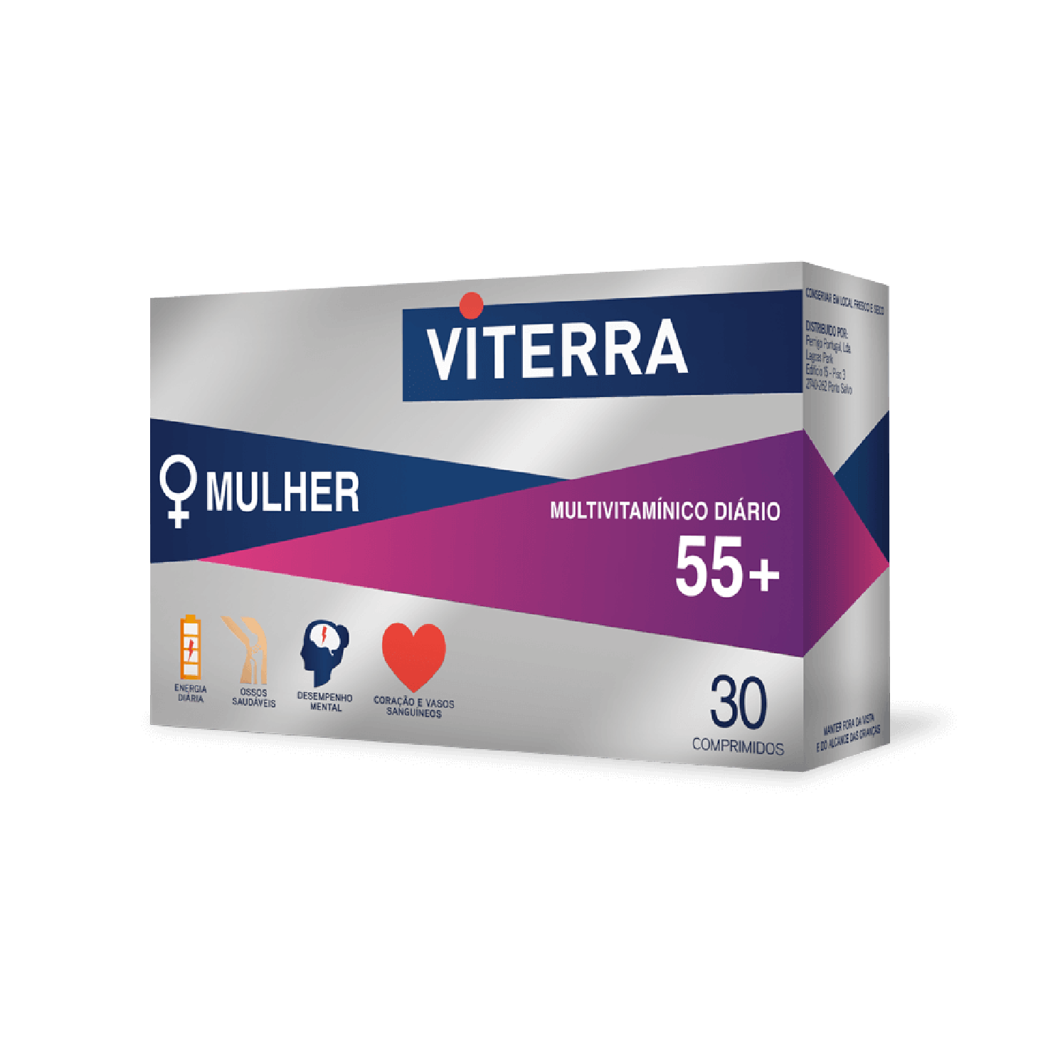 Viterra Platinum 55+ Mulher 30 Comprimidos