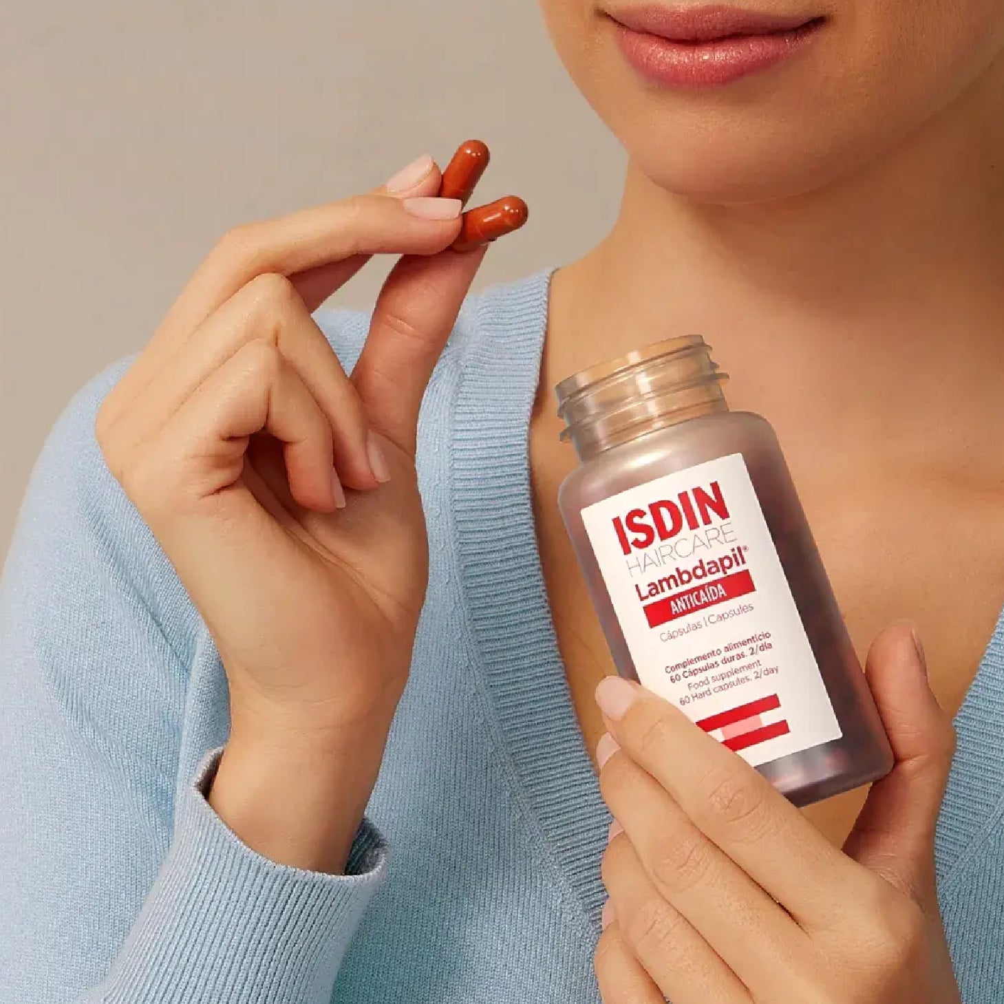 Isdin Lambdapil Antiqueda 60 Cápsulas