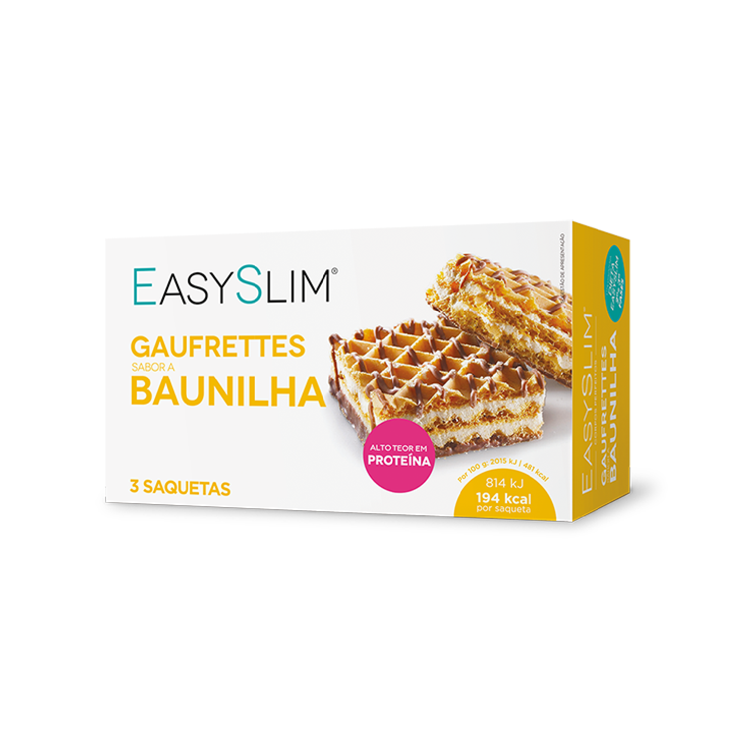 Easyslim Gaufrett Baunilha 40,4g x 3 Unidades