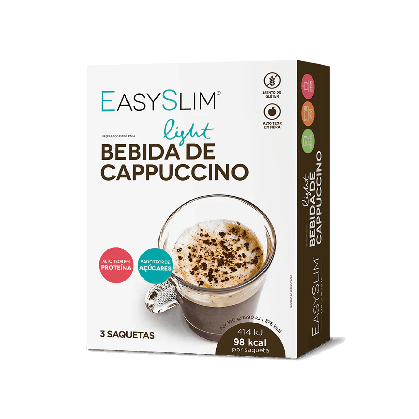 Easyslim Bebida de Cappucino 26g x 3 Saquetas